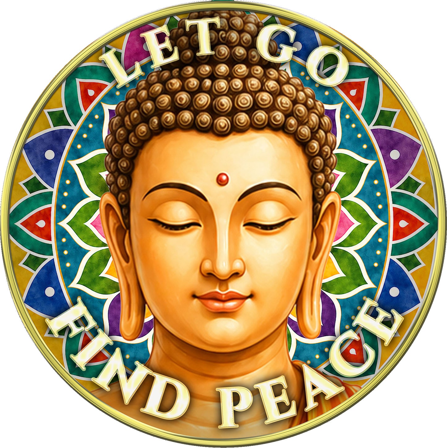 "Calm" Medallion