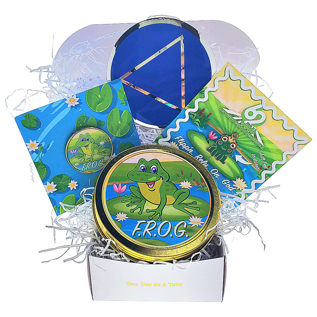 "F.R.O.G." Fully Relying on God Value Box 3x3