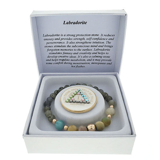 AA Recovery Medallions & Crystal Bracelet Sets