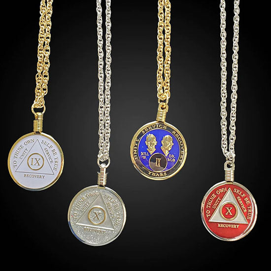 Key Chains & Recovery Medallion Holders