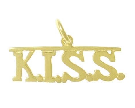 14K Gold, Sayings Pendant, 