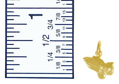 Praying Hands Pendant, 14K Gold, Small Size