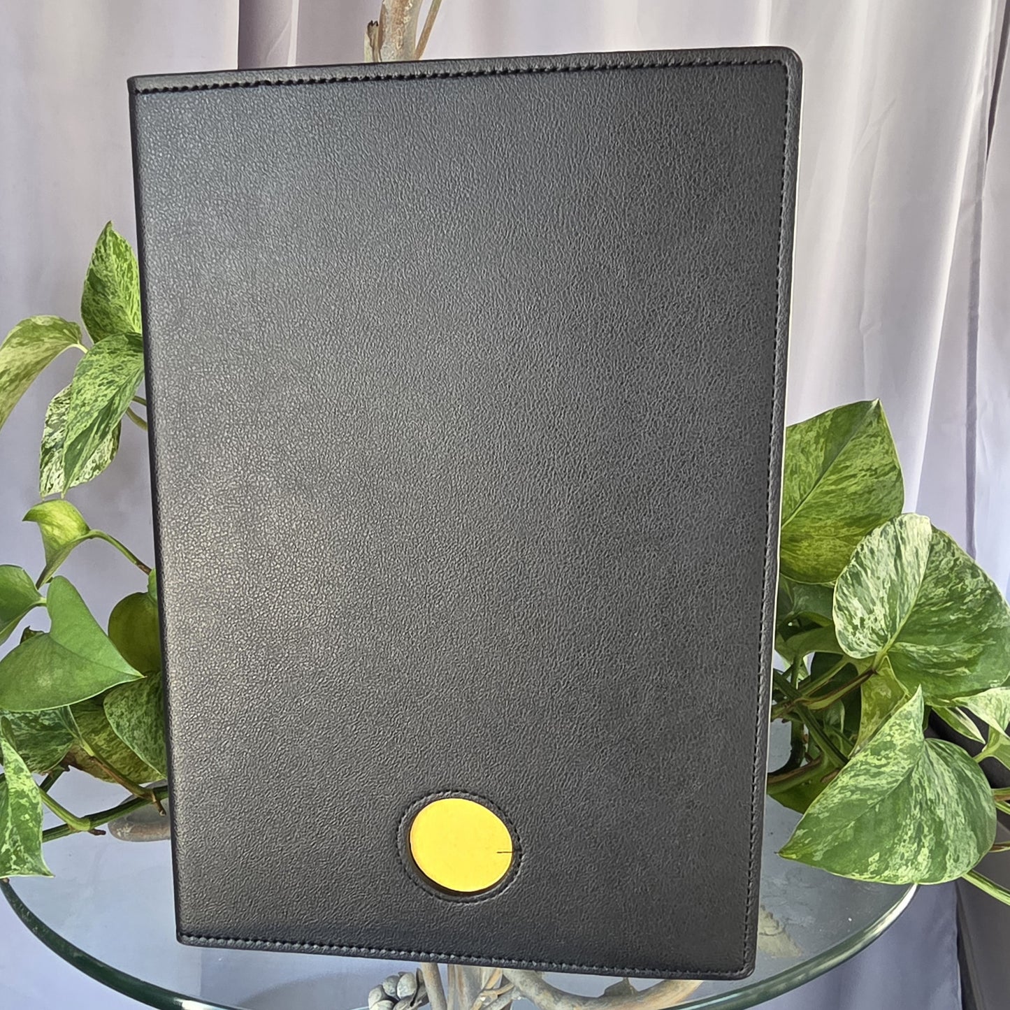 Black Double AA Big Book Cover | Large Print Big Book & 12n12 Cover