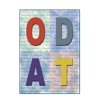 AA Slogan Sayings Greeting Cards