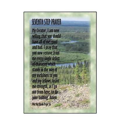 Recovery Step Prayers Greeting Cards