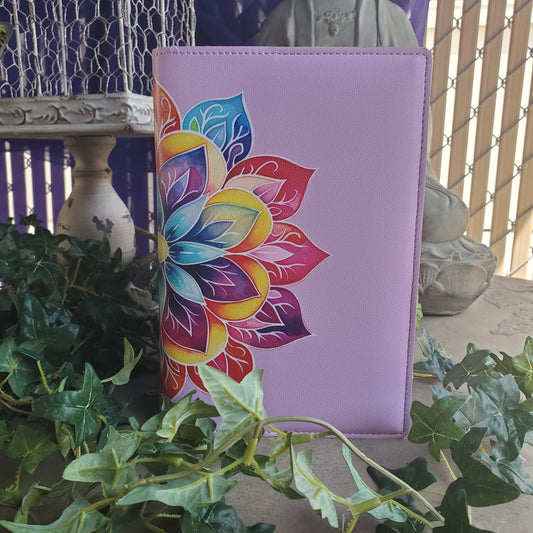 Lotus (Lavender) Double Book Cover for Big Book and 12n12