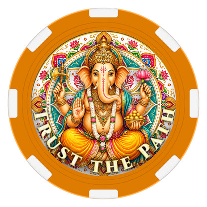 Trust the Path – "Remove Every Placer" Clay Poker Chip