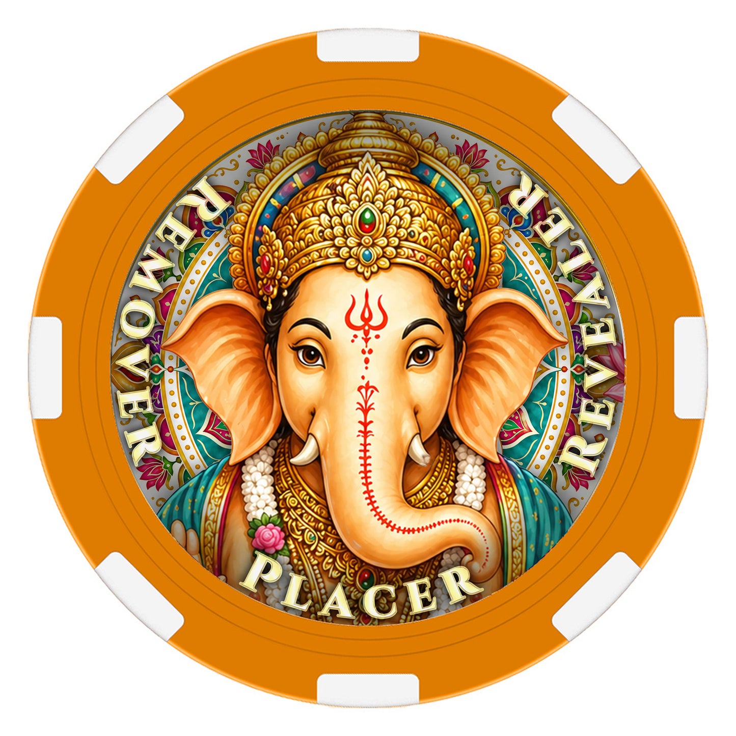 Trust the Path – "Remove Every Placer" Clay Poker Chip