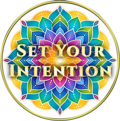 "Inner Stillness | I Choose What Is Right For Me" Inspirational Medallion