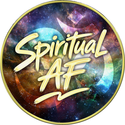 "Spiritual AF" Edgy Medallion Collection