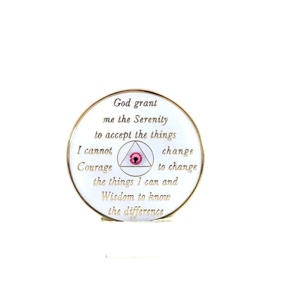 Hey Sis Abbey Fickley Crystalized Sobriety Coin (TT)