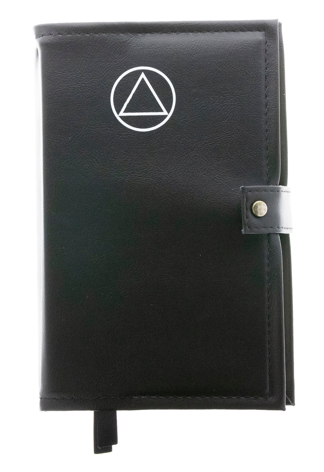 AA Black Double Book Cover With Circle Triangle