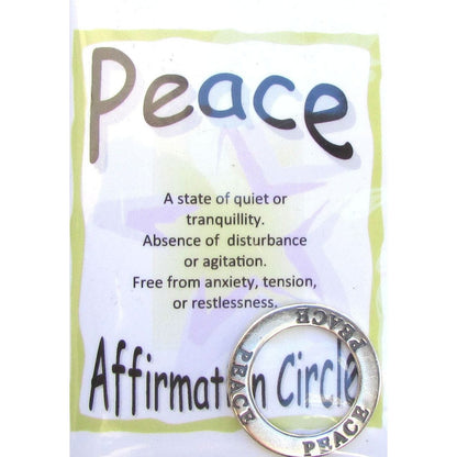 Affirmation Jewelry Circle (Choose Your Word!)