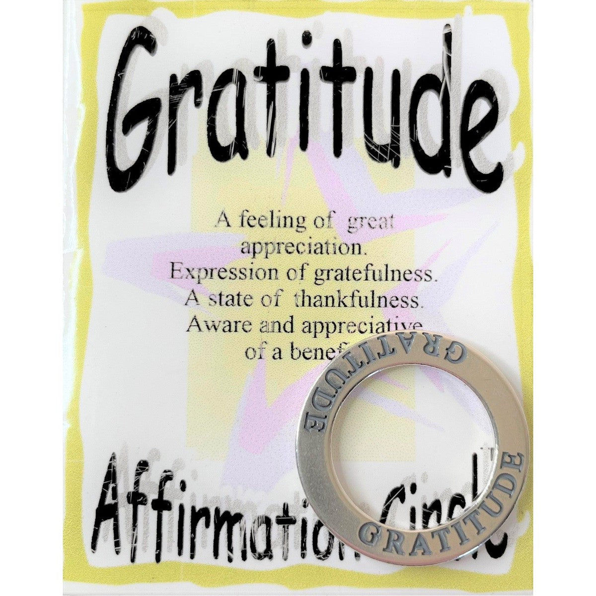 Affirmation Jewelry Circle (Choose Your Word!)