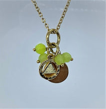 Load image into Gallery viewer, Alcoholics Anonymous Gold-Toned Necklace By Recovery Matters
