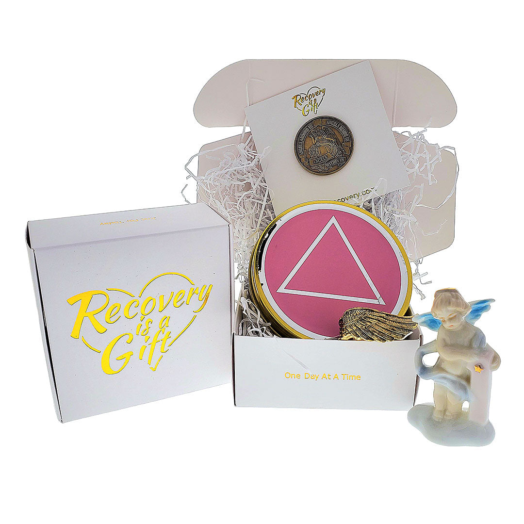 "Angel" Recovery Celebration Value Gift Box 3x3