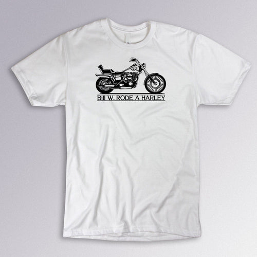 Bill W. Rode A Harley Shirt WHITE / L