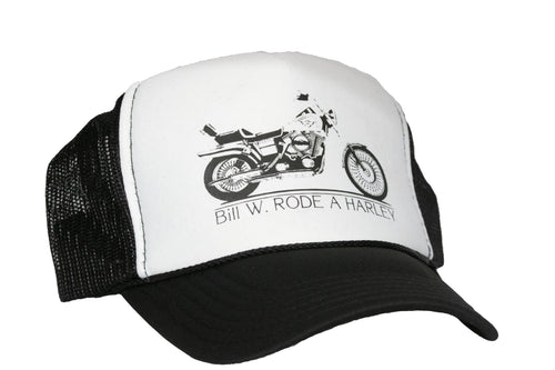 Bill W. Rode A Harley Trucker Hat