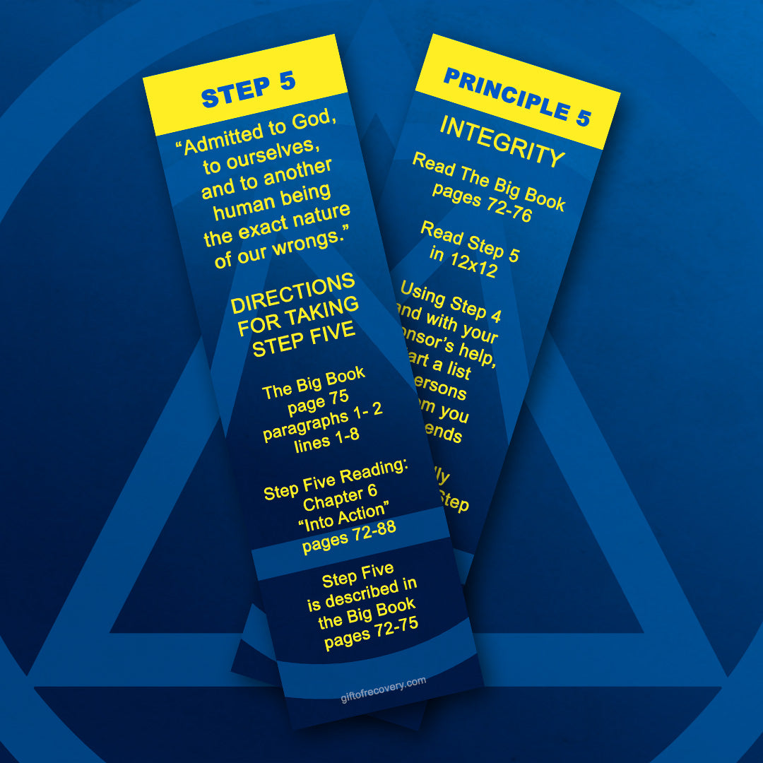 Step 5 & the Principle of Integrity Directions Bookmark