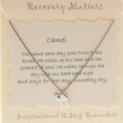 Camel Necklace By Recovery Matters