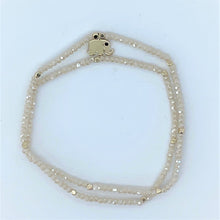 Load image into Gallery viewer, Elephant Gold Stretchy Bracelet By Recovery Matters
