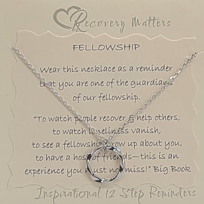 Fellowship Necklace by Recovery Matters