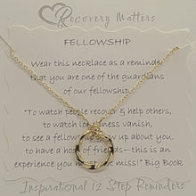 Load image into Gallery viewer, Fellowship Necklace by Recovery Matters
