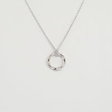 Load image into Gallery viewer, Fellowship Necklace by Recovery Matters Silver (Rhodium)
