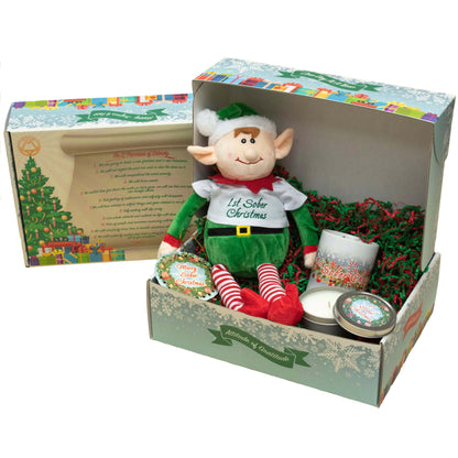 First Sober Christmas Box Elf