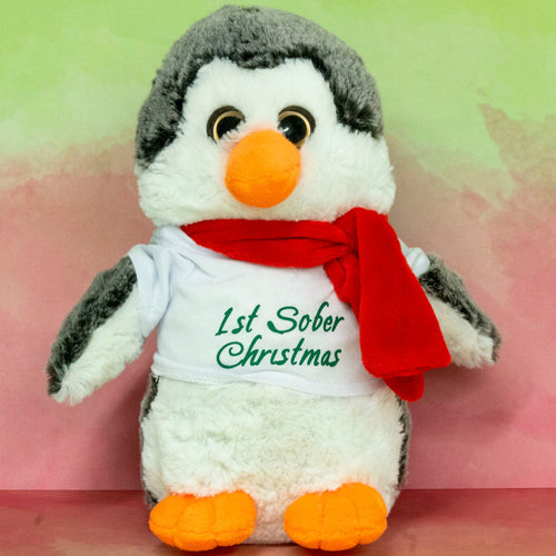First Sober Christmas Penguin