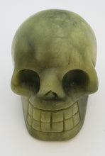 Load image into Gallery viewer, Green Serpentine Skull
