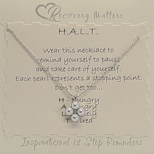 H.A.L.T. Necklace by Recovery Matters