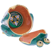 Load image into Gallery viewer, Happy Frog Collector Bling Box/Sobriety Chip Holder (with Chip)
