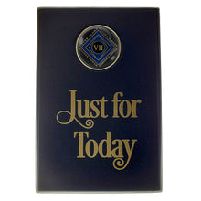 Load image into Gallery viewer, Just For Today Coin Holder Plaque Black
