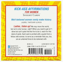 Load image into Gallery viewer, Kick-Ass Affirmations for Women Insight Cards
