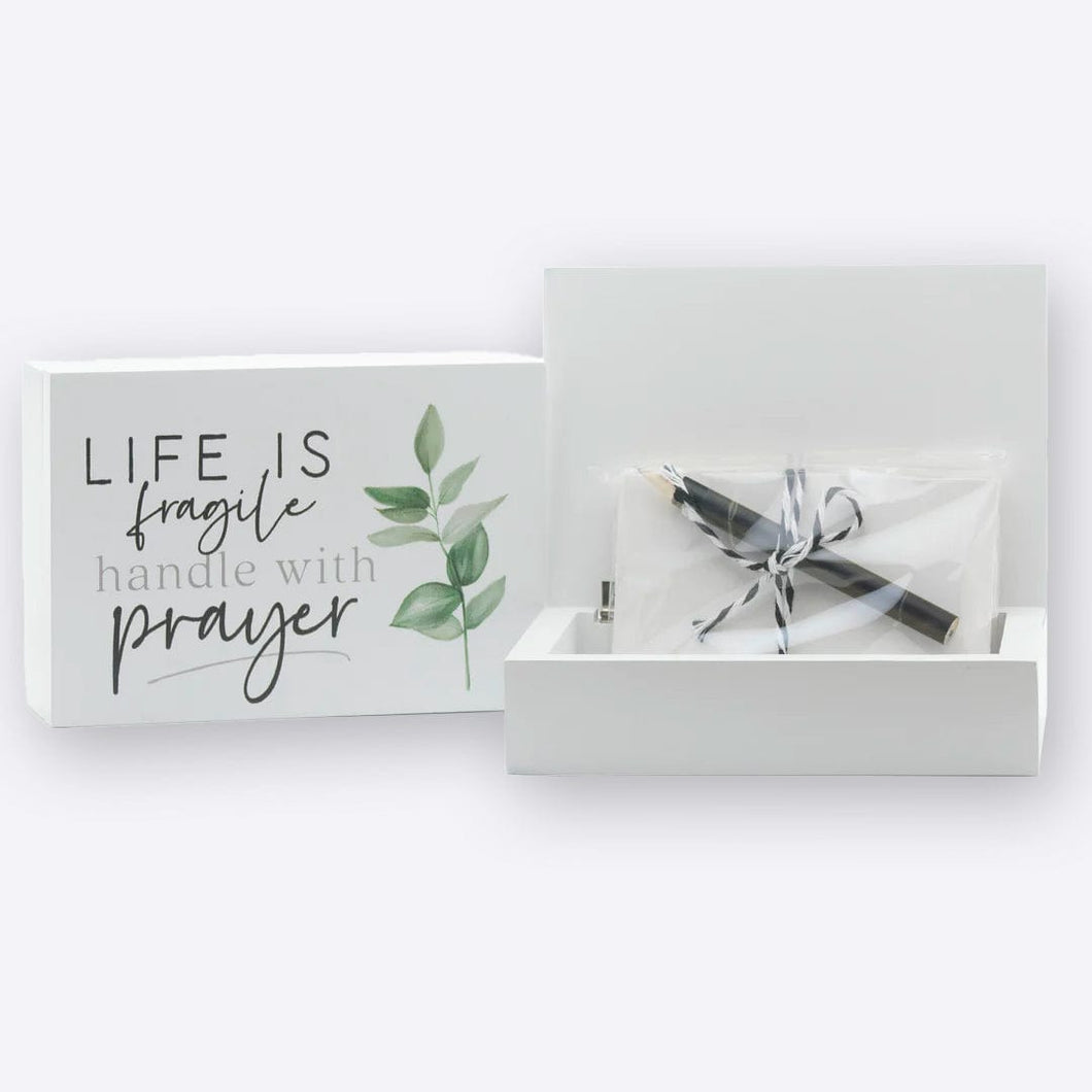 Life is Fragile Prayer Box