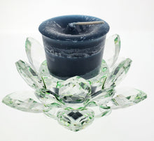 Load image into Gallery viewer, Lotus Flower Crystal Candle Holder for Votive and Tealight Candles
