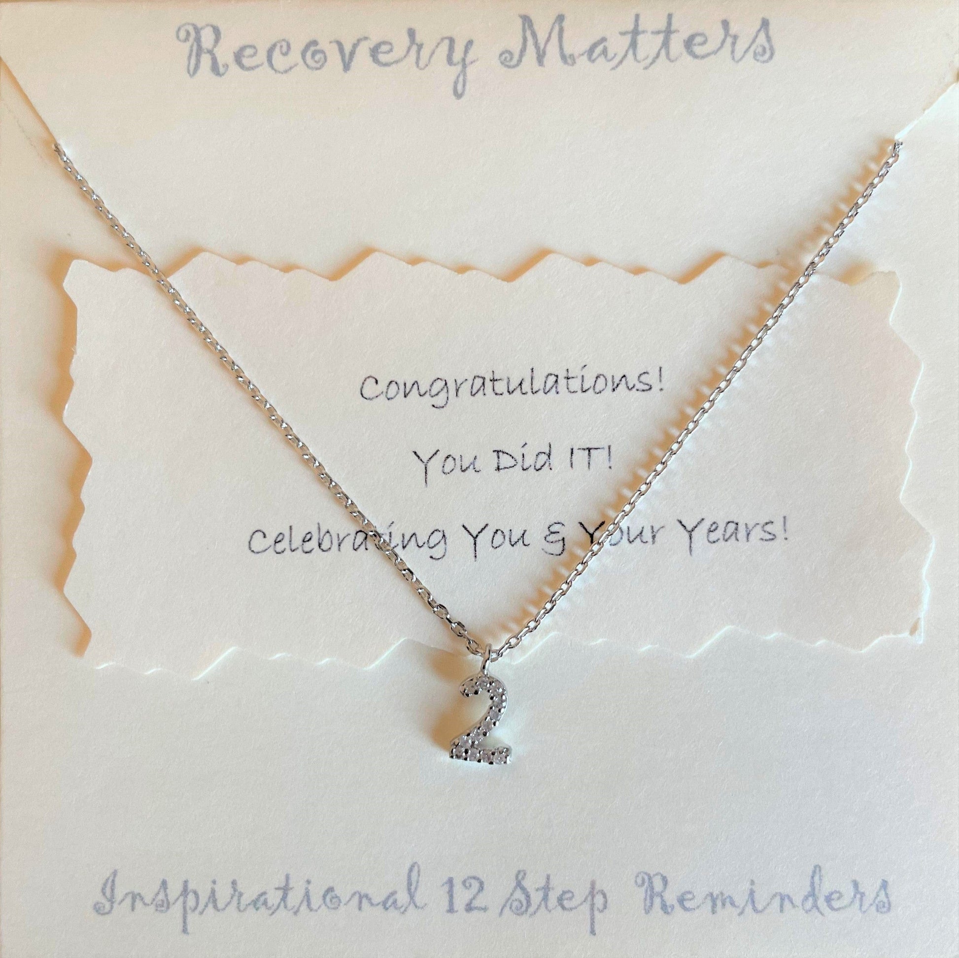 Milestone Necklace By Recovery Matters
