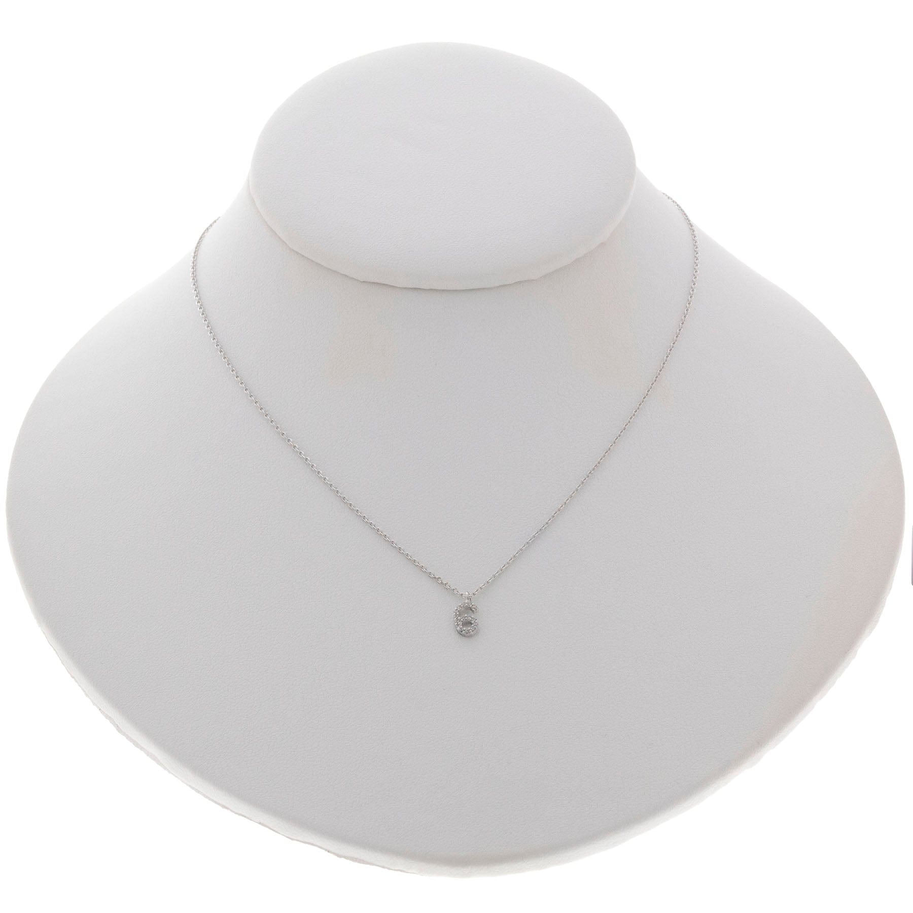 Milestone Necklace By Recovery Matters Rhodium / 6