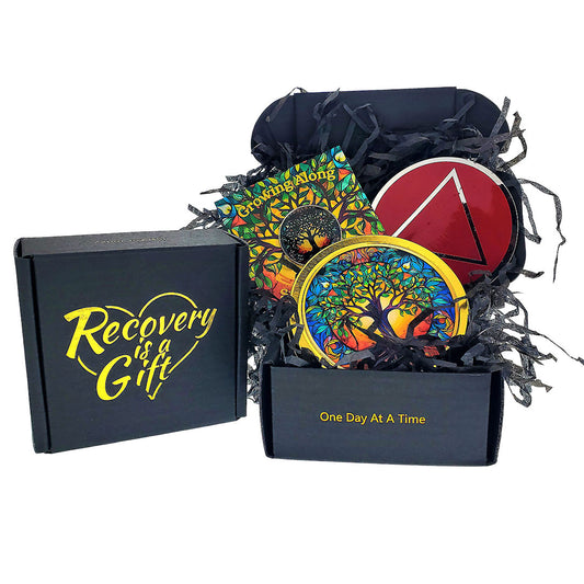 "Tree of Life" Recovery Celebration Value Gift Box 3x3