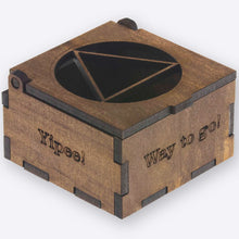 Load image into Gallery viewer, Mini Circle Triangle Wooden Box
