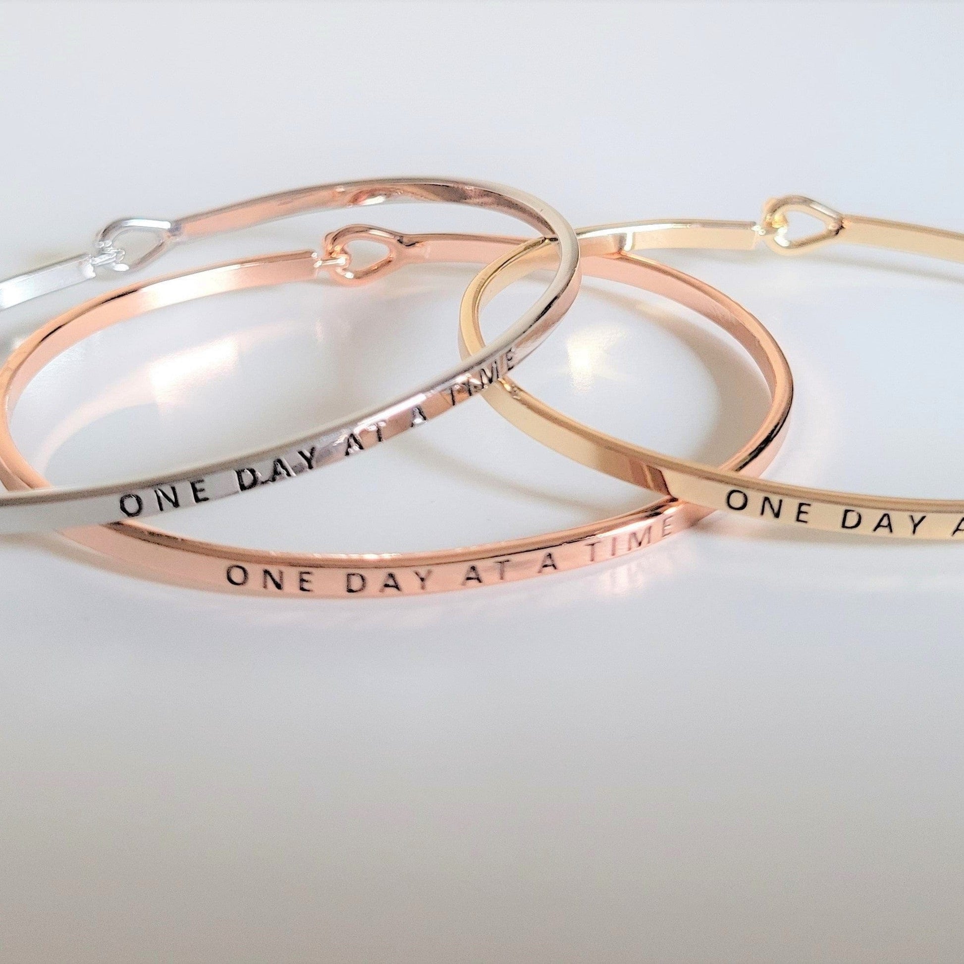 "One Day At A Time" Bracelet By Recovery Matters