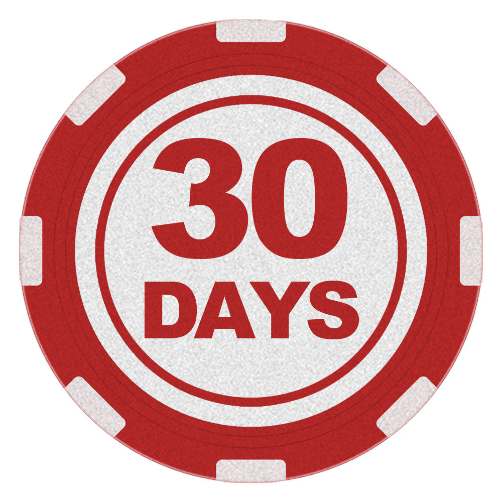 Poker chip for the Days and Months of Recovery