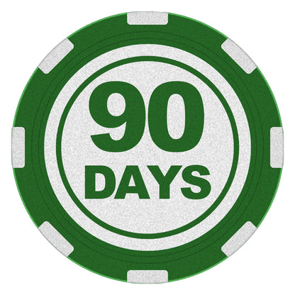 Poker chip for the Days and Months of Recovery