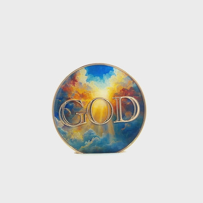 AA Recovery Medallion - GOD - Thy Will Be Done