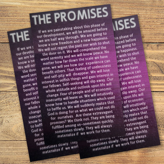 The Promises Wallet Card