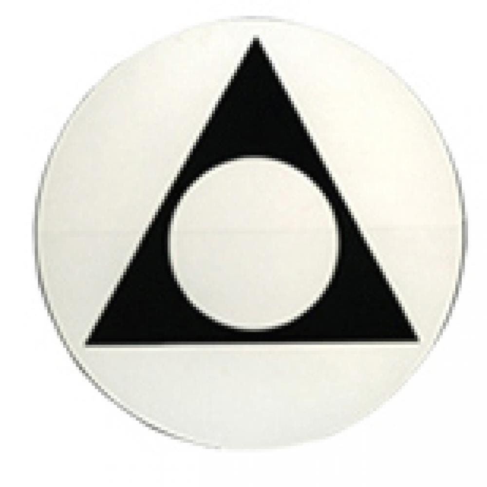 Round Alanon Recovery Symbol Sticker