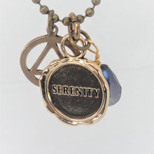 Load image into Gallery viewer, Serenity Necklace With AA Charm By Recovery Matters
