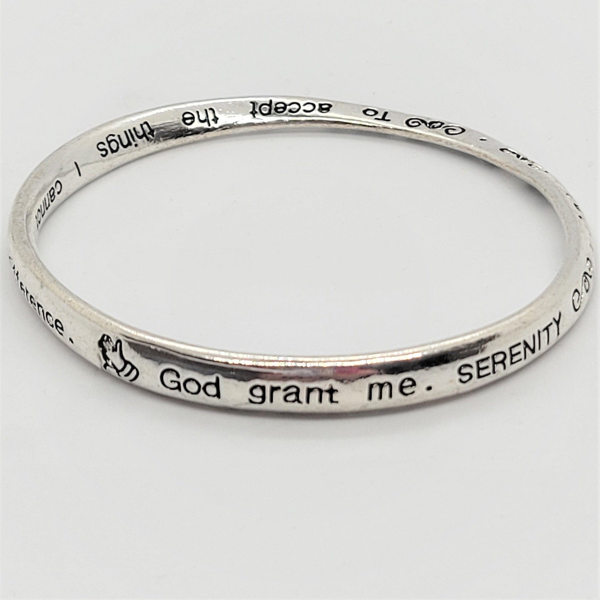 Serenity Prayer Bangle by Recovery Matters