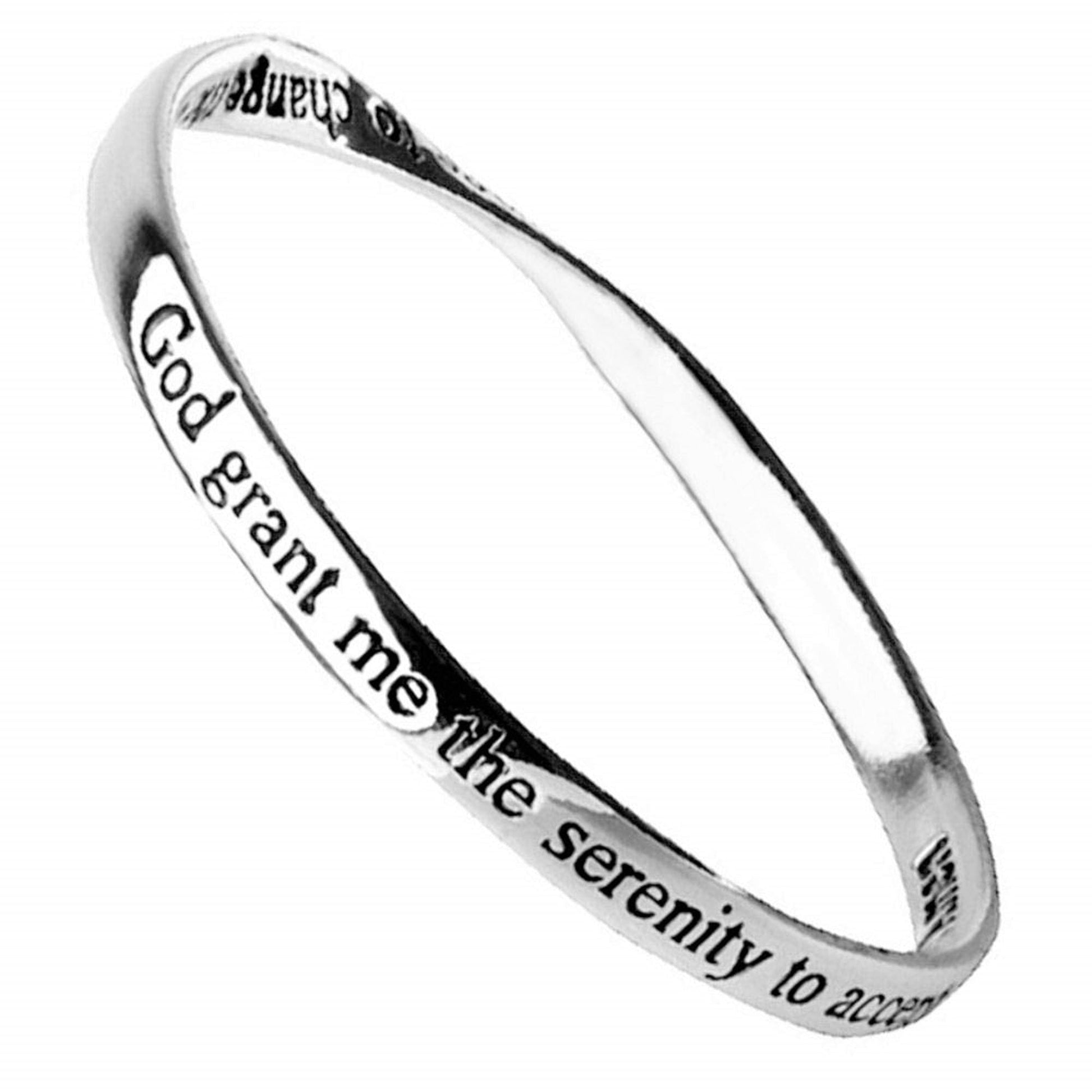 Serenity Prayer Bangle by Recovery Matters